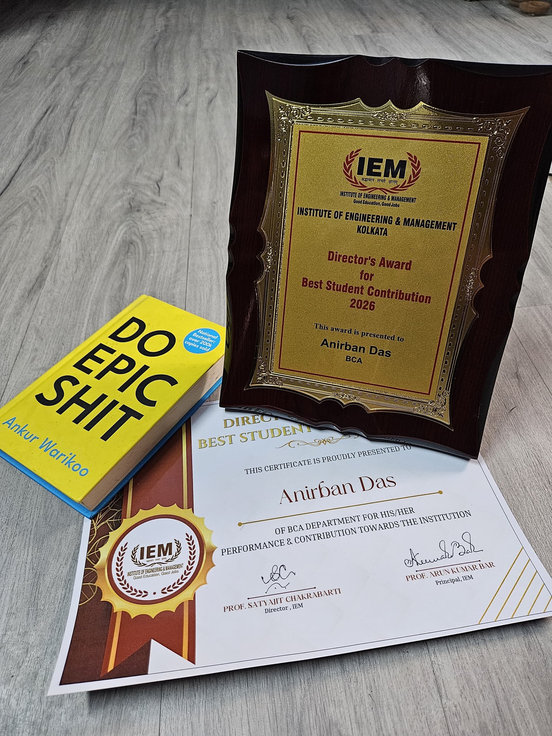 Best Student Contribution 2026